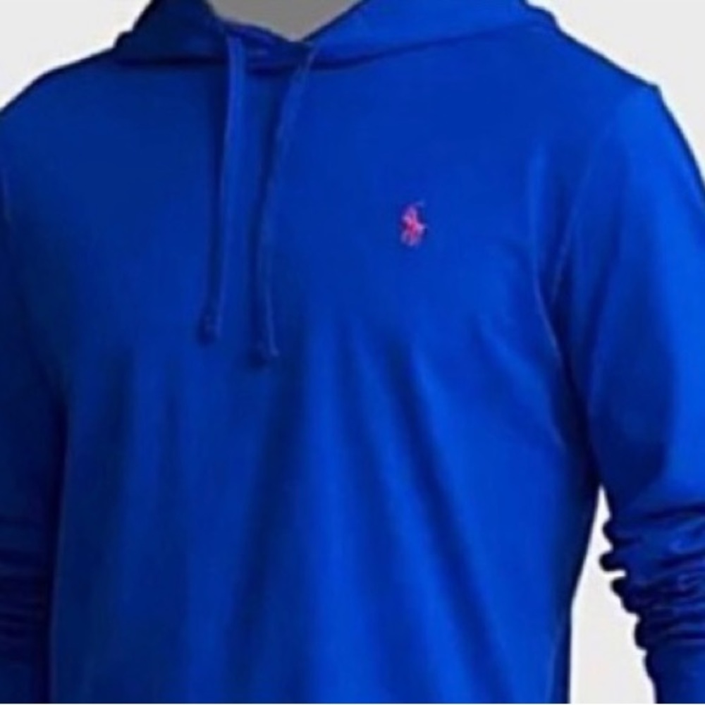 Men's XL Polo Ralph Lauren Hoodie Pullover long sleeve shirt!